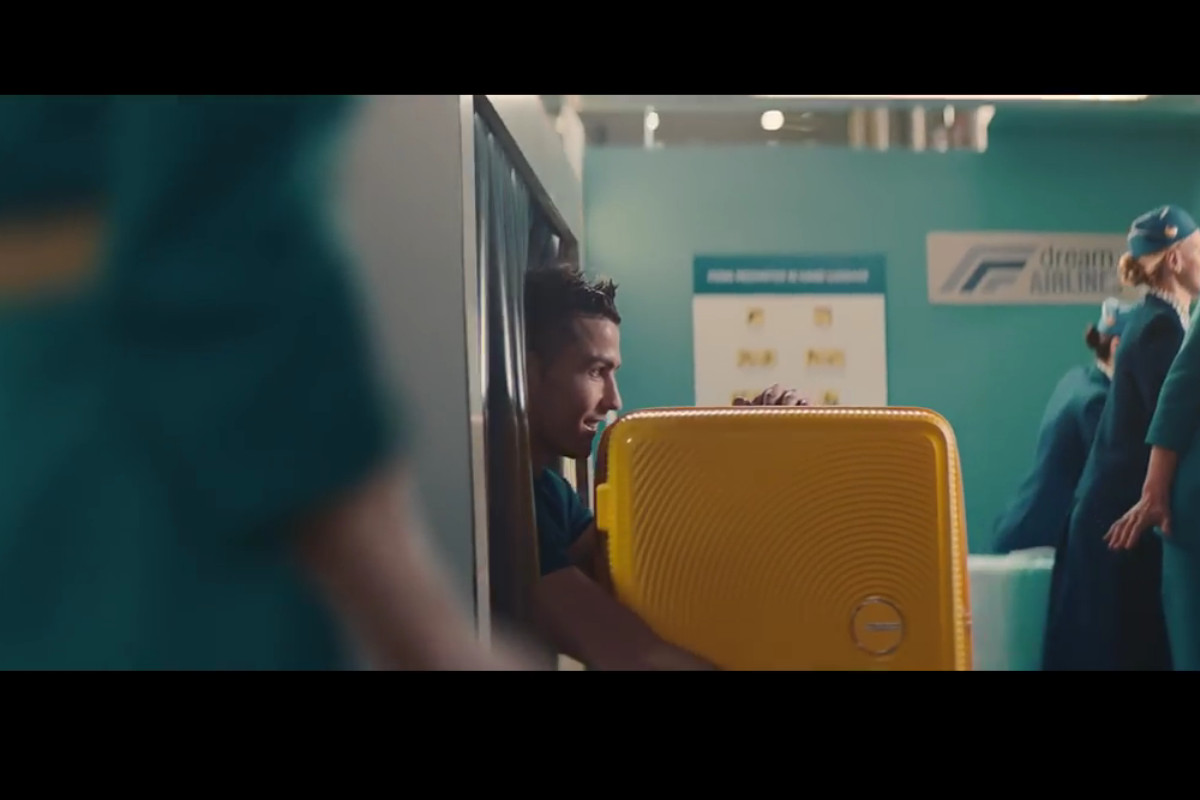 Ronaldo, a estrela do Mundial e da American Tourister