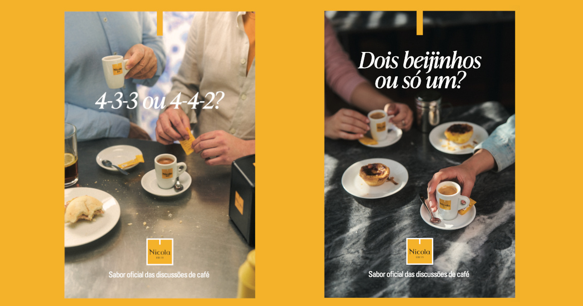Nicola assume-se como o “sabor oficial das discussões de café” em nova campanha