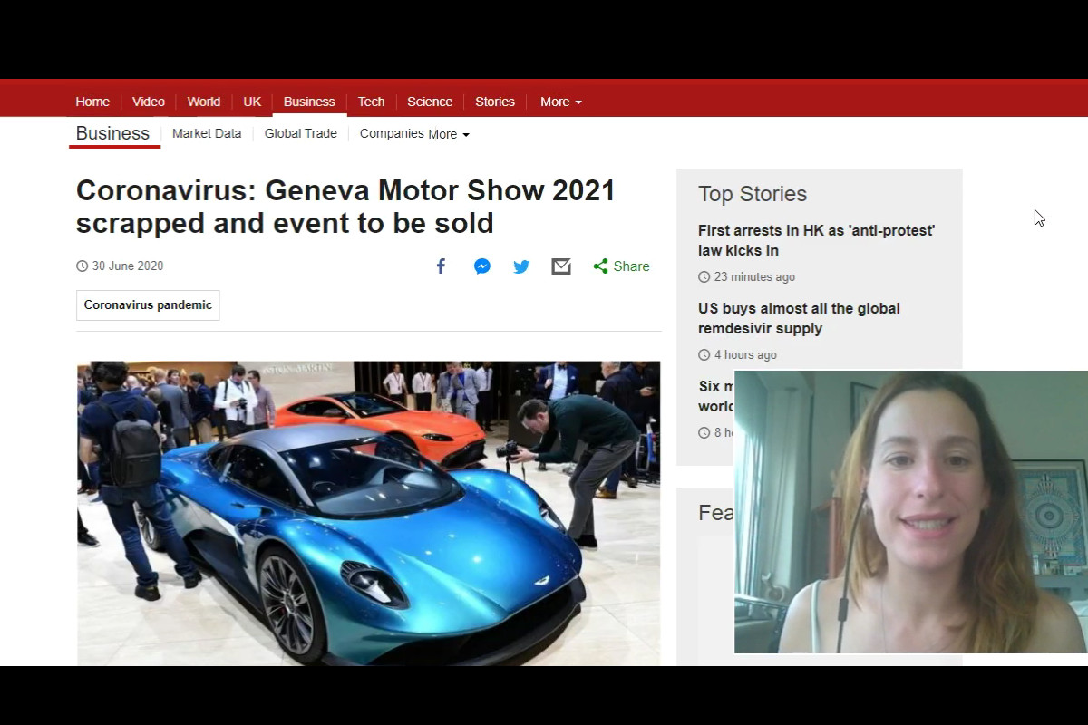 Salão Automóvel de Genebra adiado para 2022