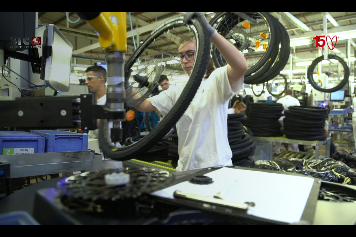 A volta à Decathlon em bicicleta