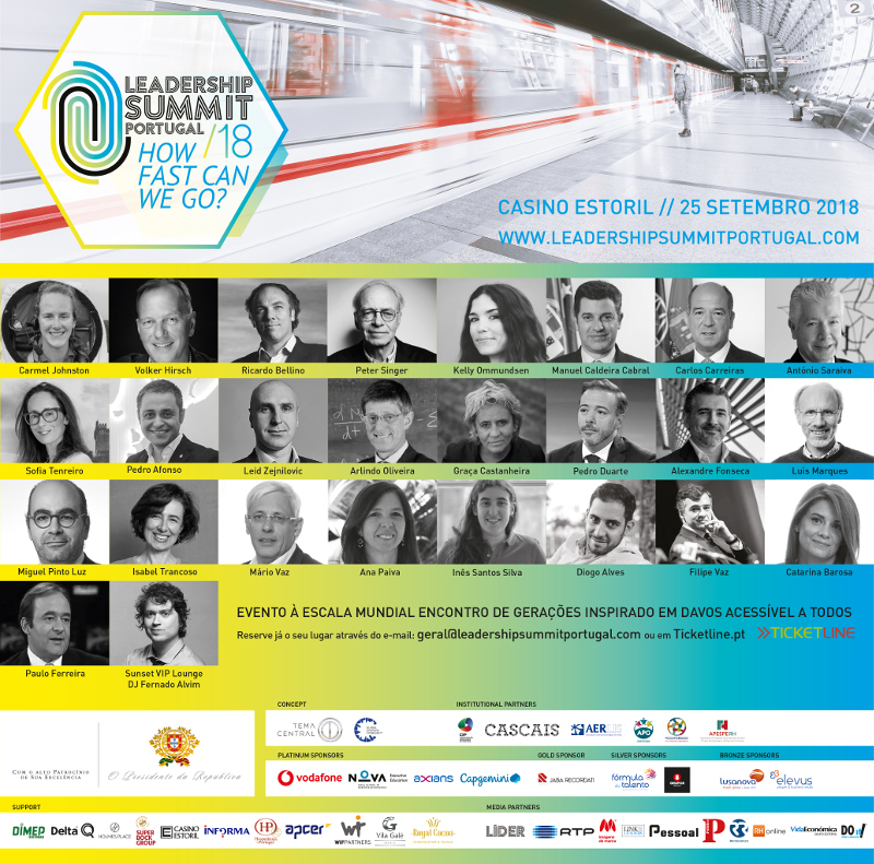 Está a chegar a Leadership Summit Portugal