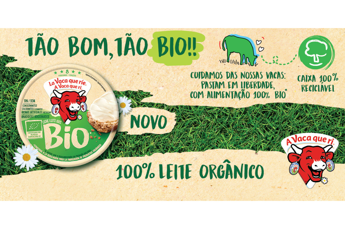 A Vaca que ri agora é biológica