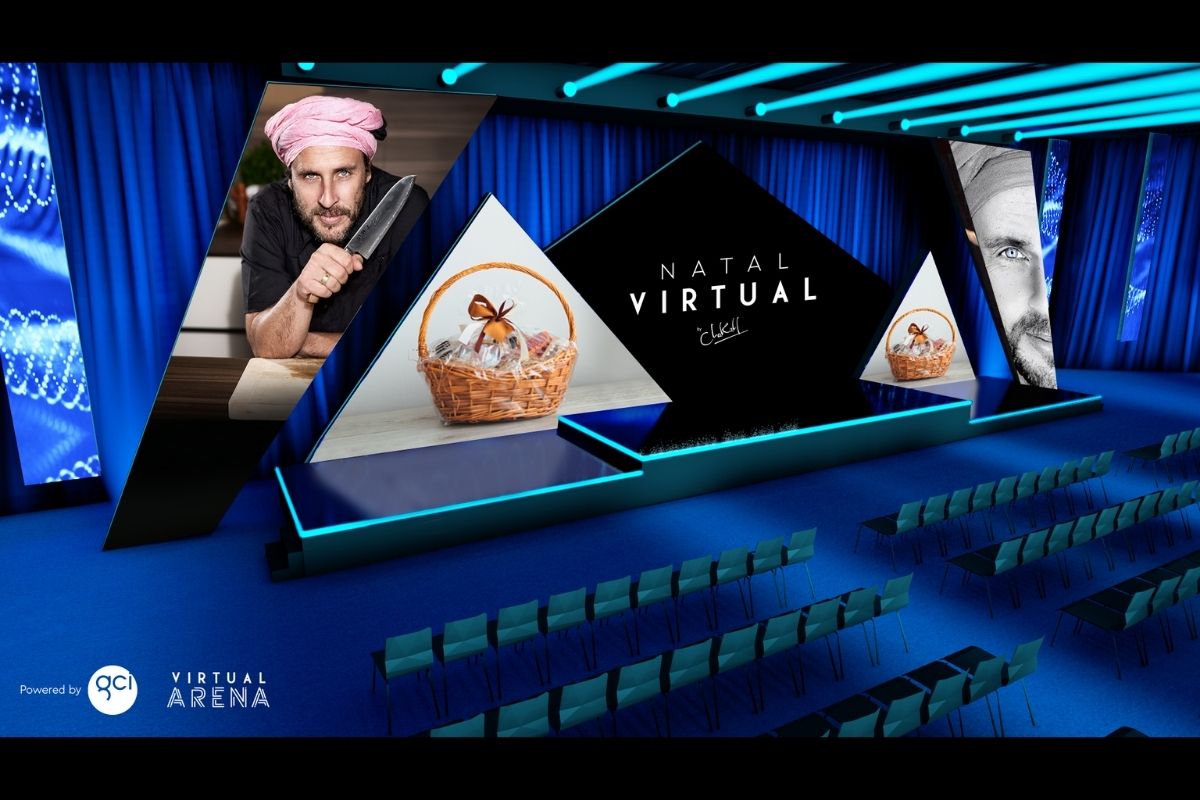 Chakall é o chef exclusivo do Virtual Arena