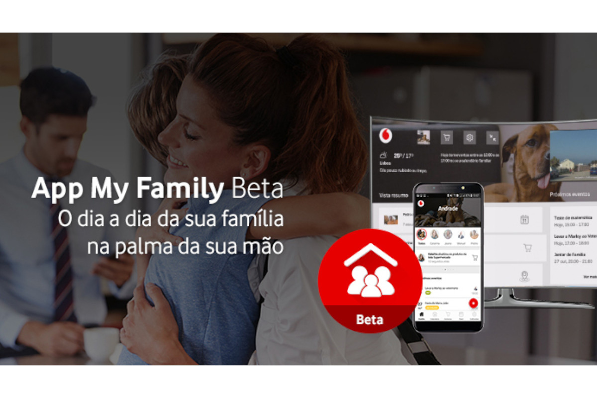 Vodafone lança app para simplificar vida das famílias