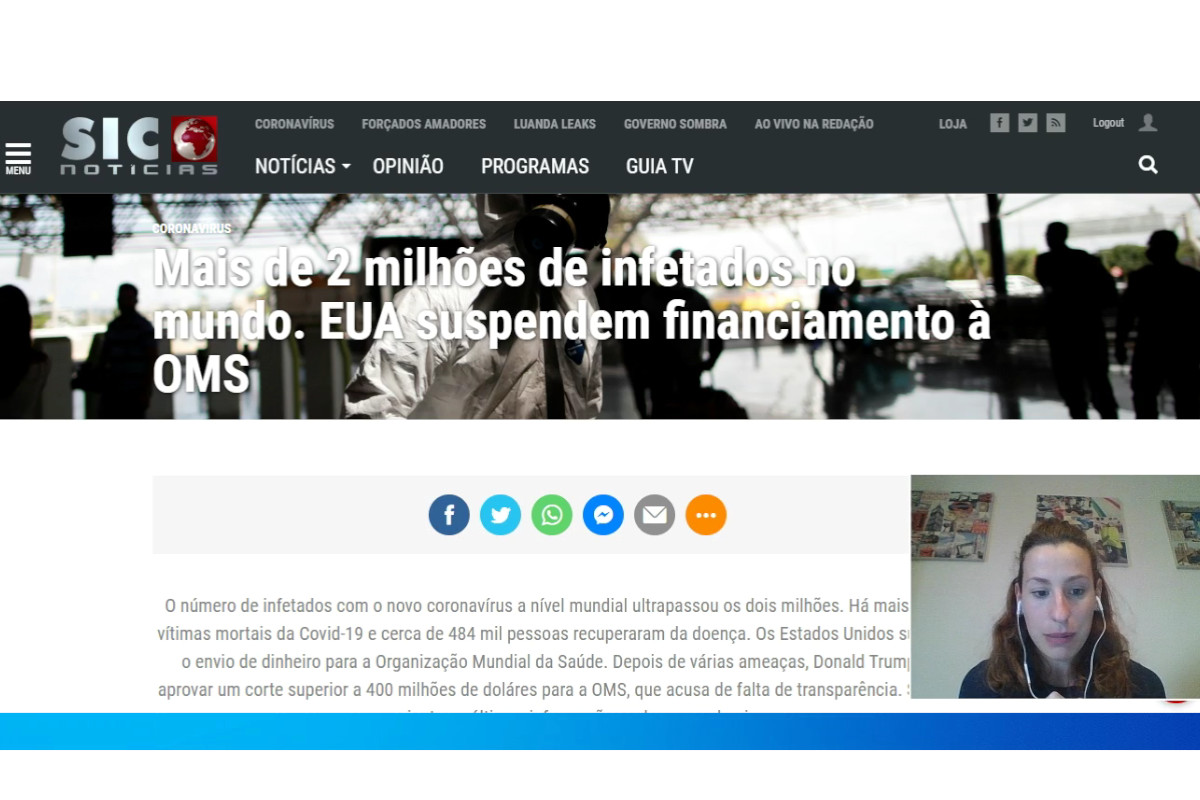 EUA suspendem financiamento à OMS