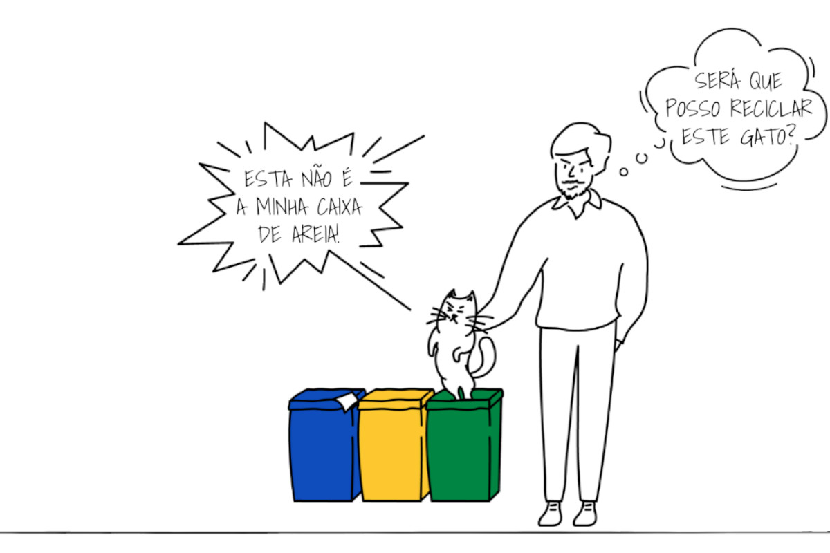 E reciclaram felizes para sempre