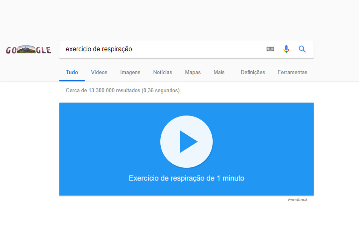Um minuto de relaxamento a meio do trabalho?