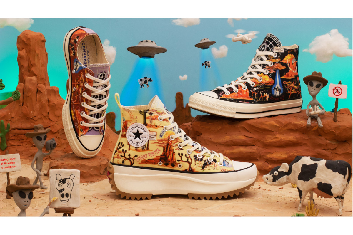Novas Converse trazem aliens e cowboys aos clássicos Chuck Taylor 