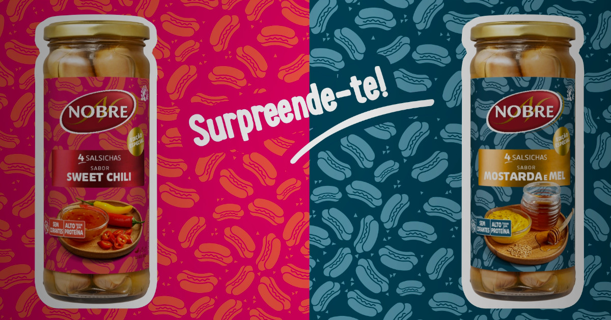 Sabor inesperado? Nobre lança salsichas Mostarda &amp; Mel e Sweet Chili