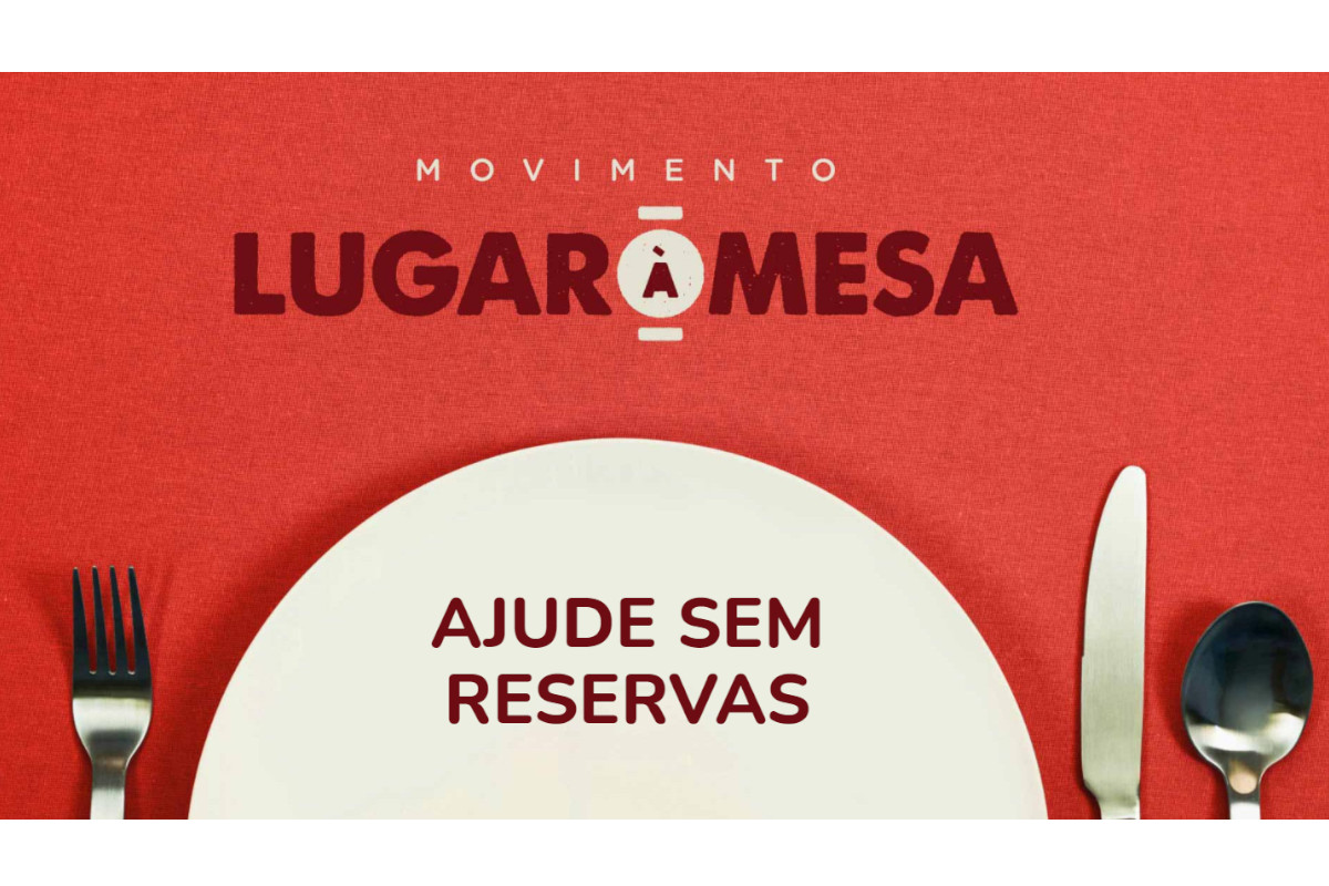 Há um novo movimento solidário &quot;Lugar à Mesa&quot;