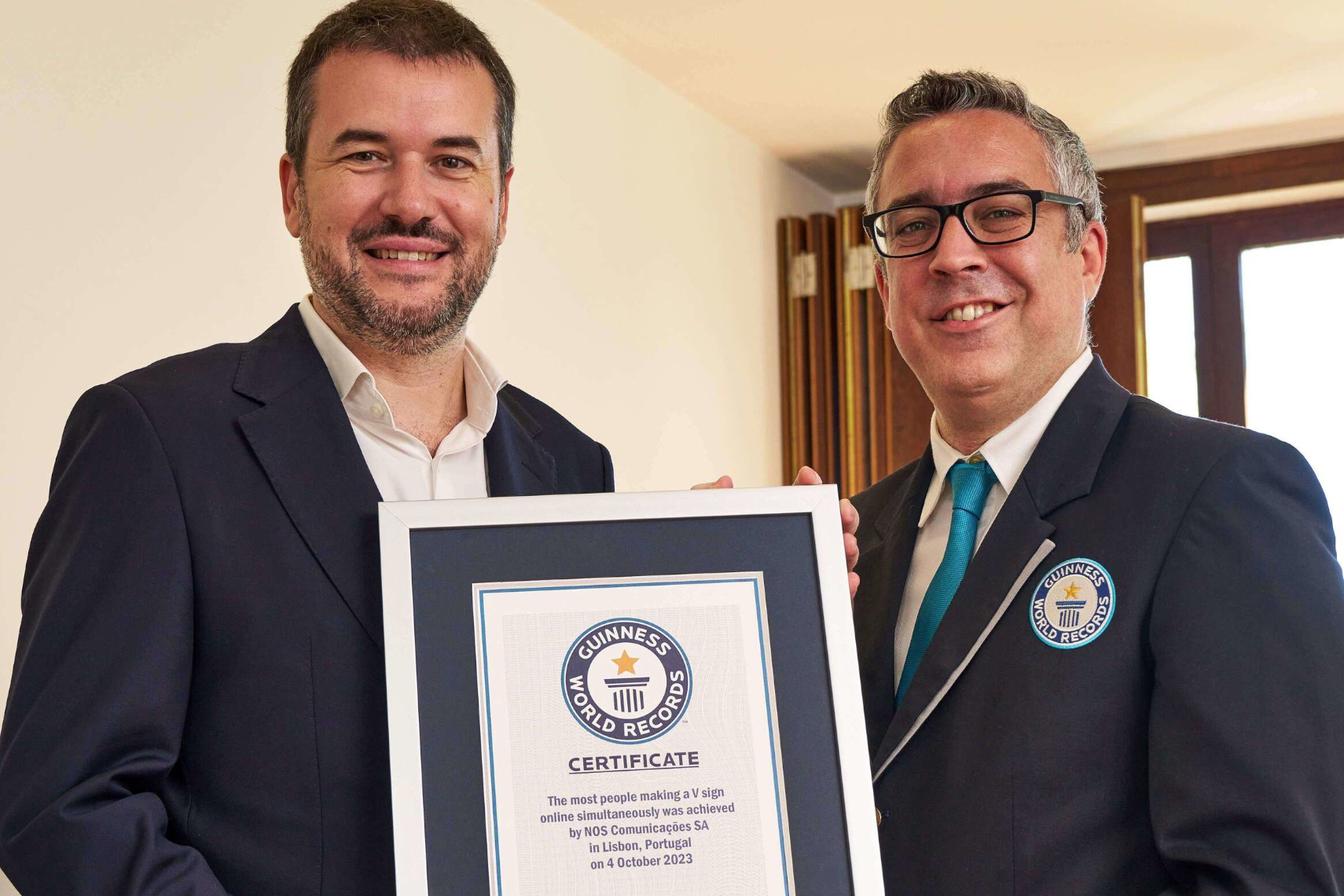 NOS bate recorde do Guinness ao ligar mais de 127 pessoas ao mesmo Wi-Fi