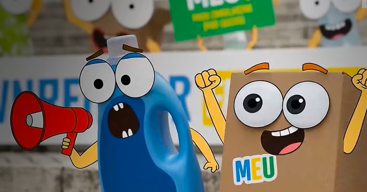 Embalagens ganham “voz”: Novo Verde usa humor para incentivar à reciclagem