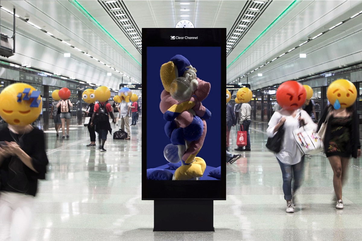 Estações de transporte convertem-se em galerias de arte digital