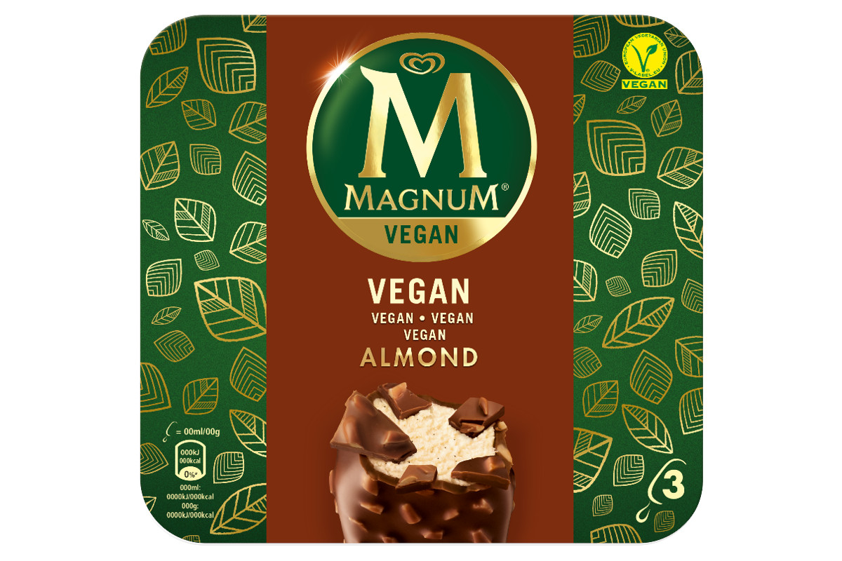 Magnum lança primeiro gelado vegan