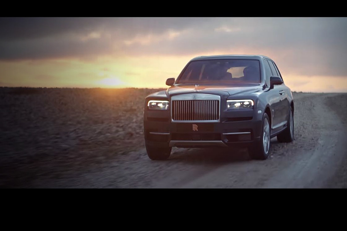 Este é o primeiro SUV da Rolls-Royce