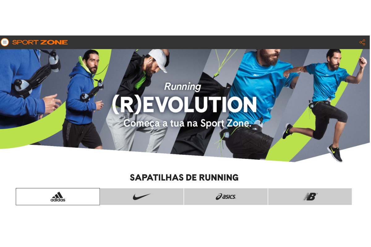 Campanha de Running chega às lojas Sport Zone
