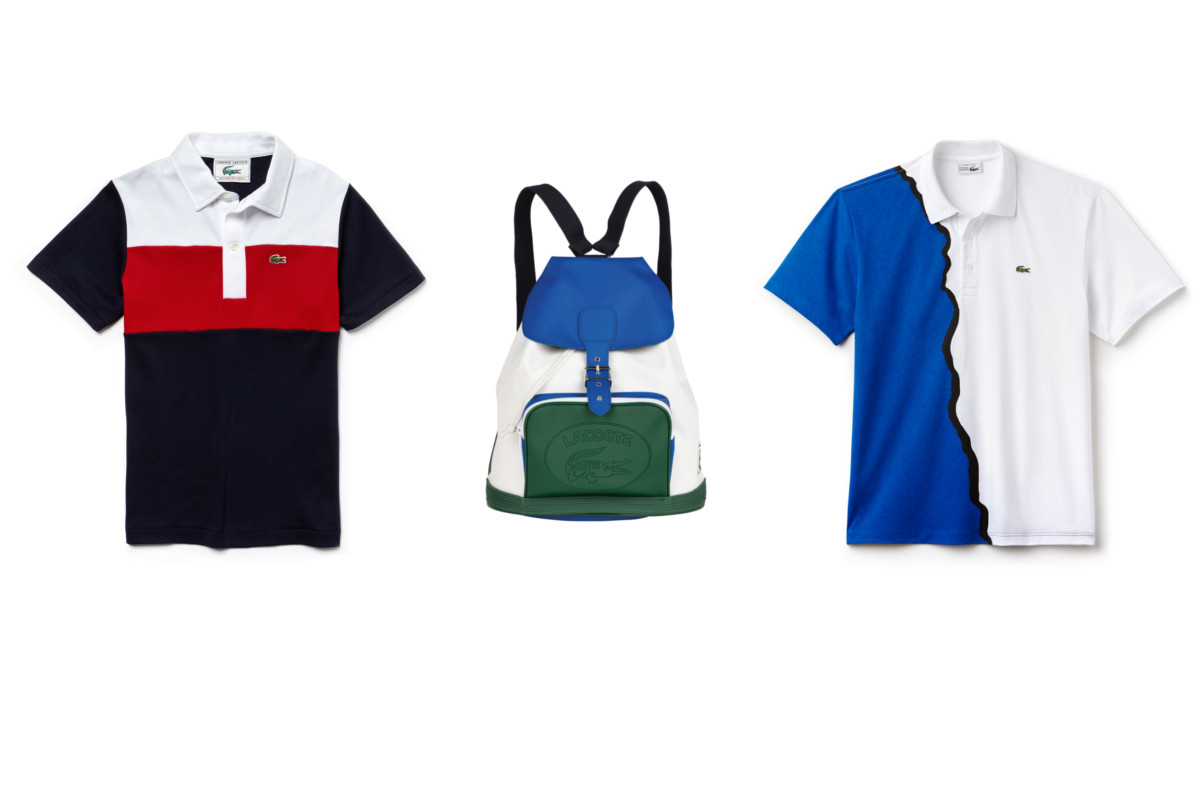 Clássicos da Lacoste reeditados em coleção cápsula