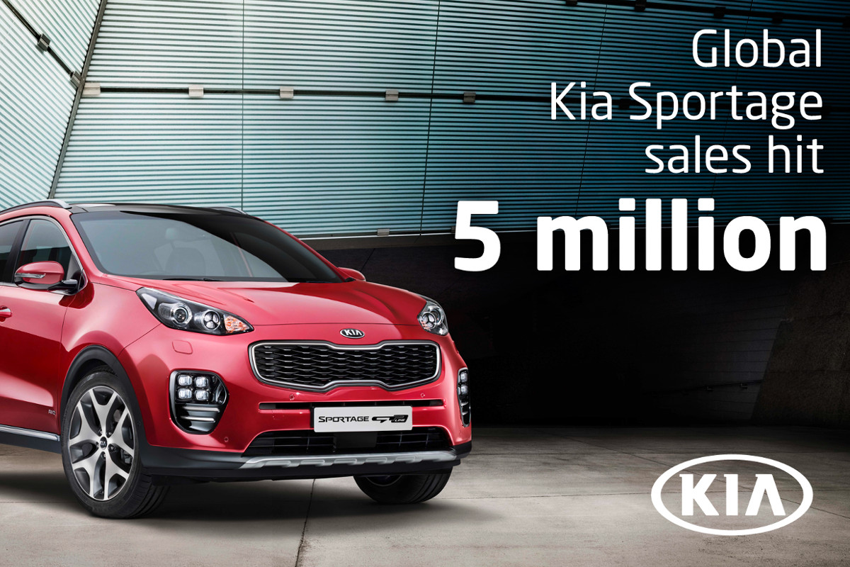 Kia já vendeu 5 milhões Sportage