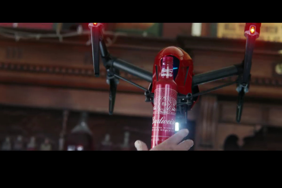No futuro a sua cerveja chega-lhe por drone