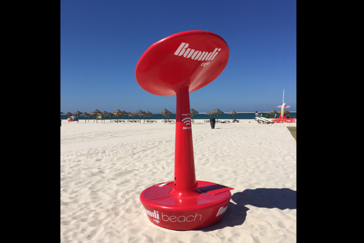 Buondi volta a oferecer Wi-Fi nas praias