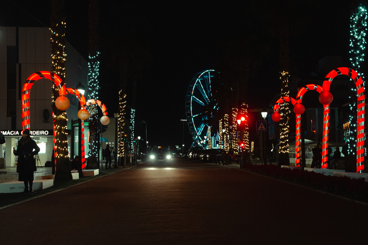 Audi faz iluminações de Natal