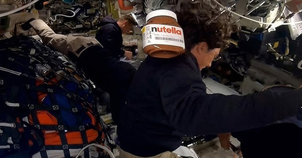 Um frasco de Nutella “rouba a cena” na missão Artemis II e torna-se viral