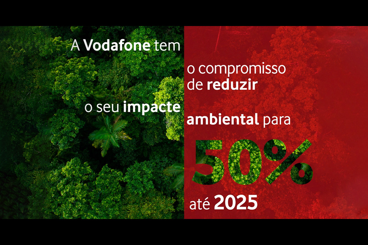 Vodafone quer reduzir para metade o impacto ambiental