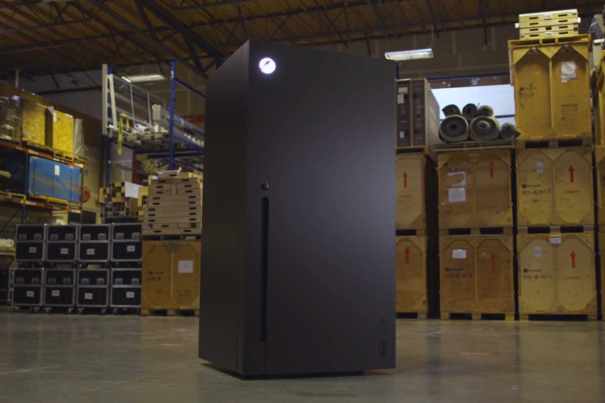 Xbox vai sortear um frigorífico. Mas não é um qualquer