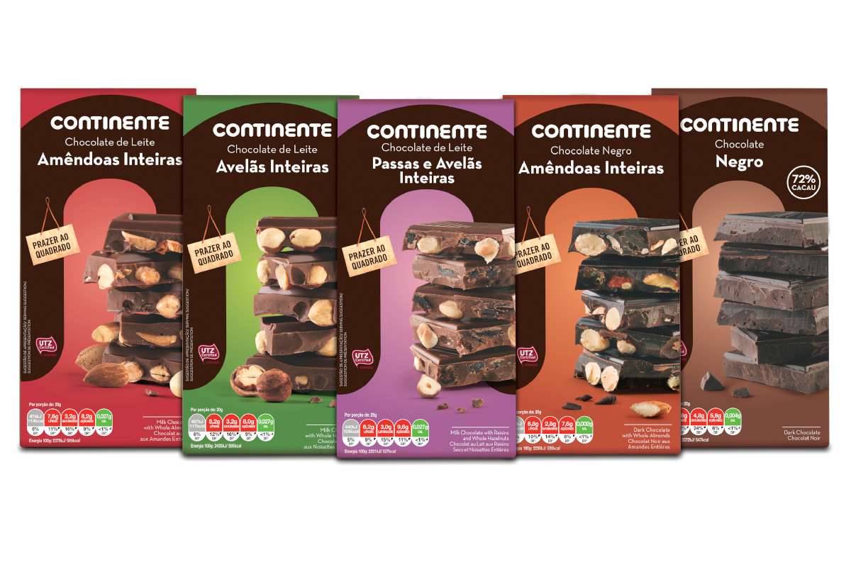 Continente lança chocolates sustentáveis