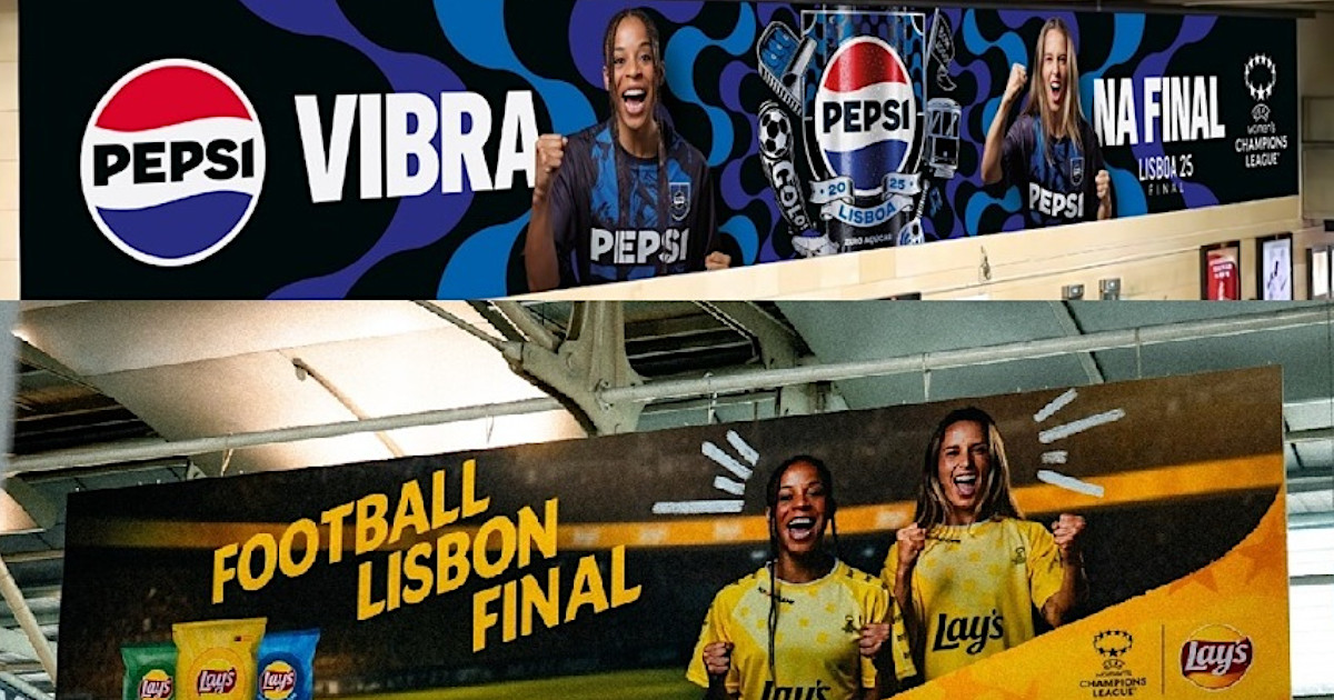 Lay&#39;s e Pepsi ‘vestem’ Lisboa para receber da Final Feminina da UEFA Champions League