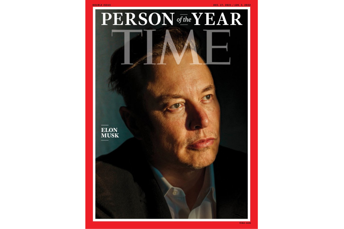 Elon Musk é a personalidade do ano da revista Time
