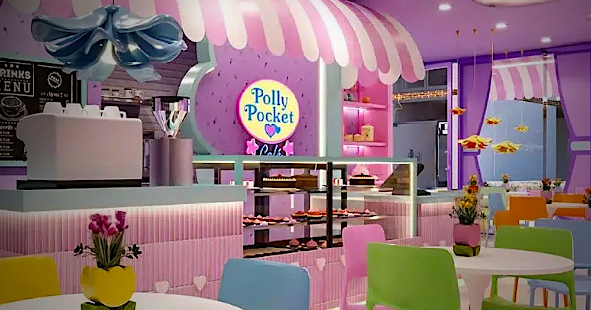 O primeiro café inspirado na Polly Pocket abriu no México (e é um mergulho na nostalgia)