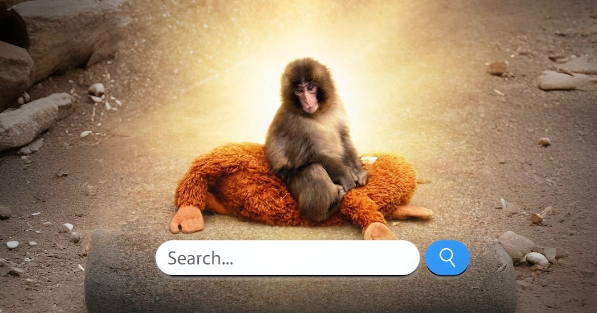 Pesquisa “Punch the Monkey” no Google ativa efeito visual com corações