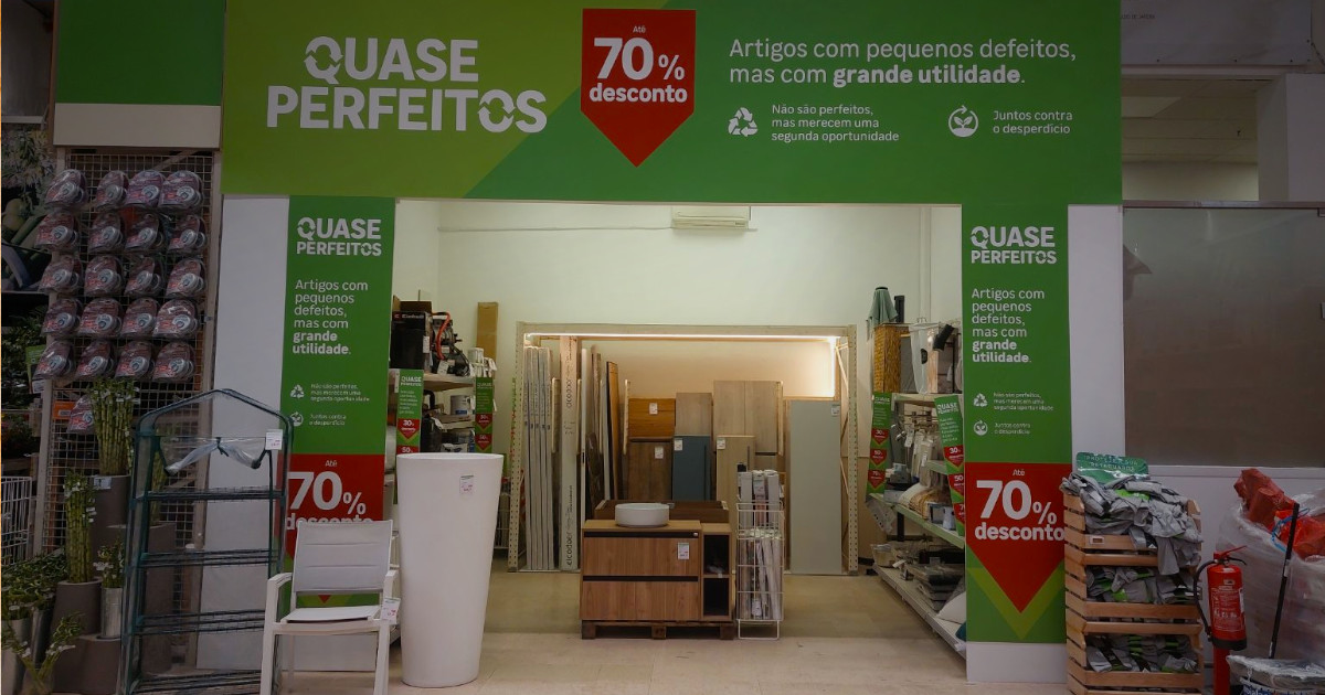 Leroy Merlin dá uma segunda oportunidade a mais de 30 mil produtos “Quase Perfeitos”