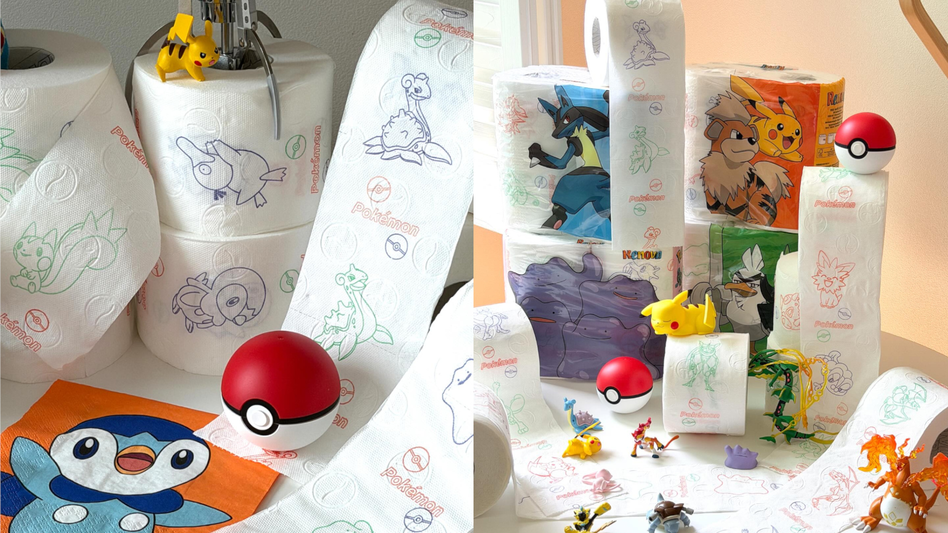 Pokémon e Renova lançam "primeiro papel higiénico colecionável do mundo”