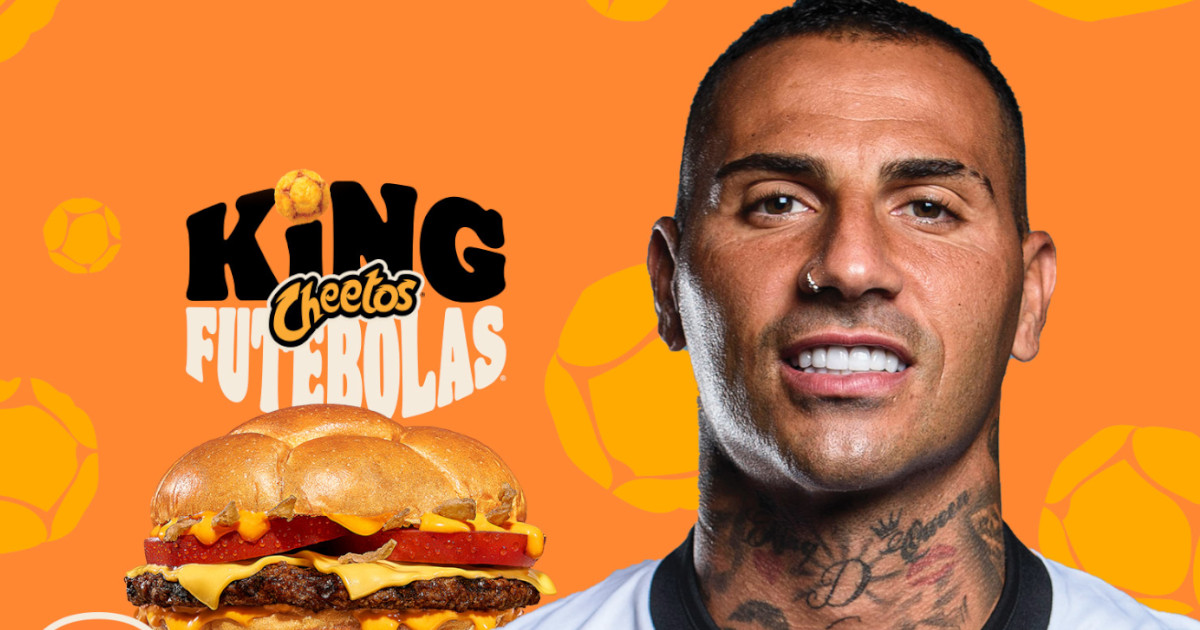 Burger King lança hambúrguer de Cheetos Futebolas. E… Ricardo Quaresma vai apresentá-lo