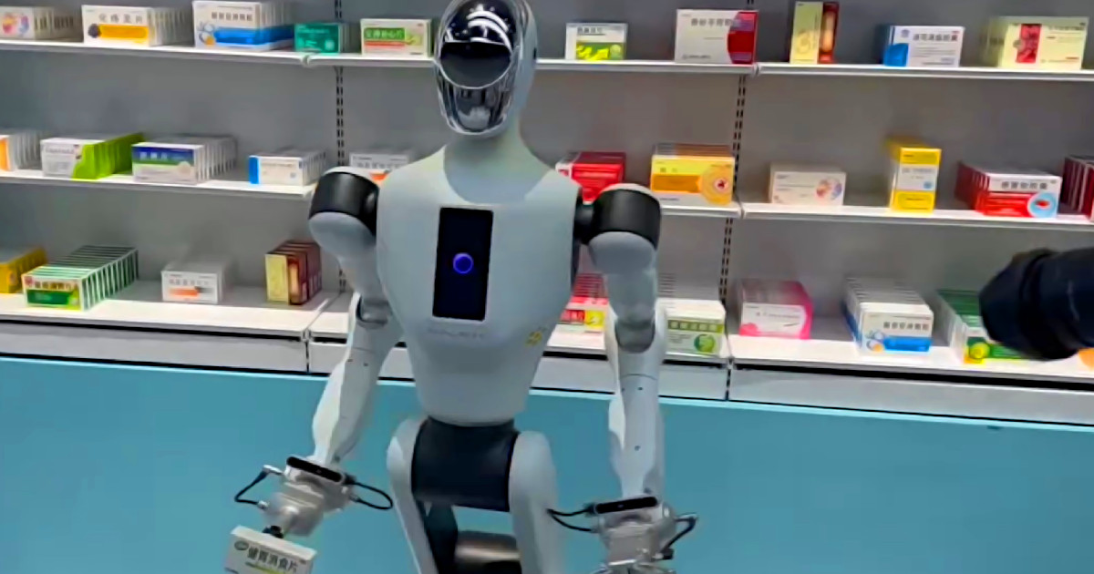 China inaugura loja pioneira de robôs humanoides para consumidores e empresas