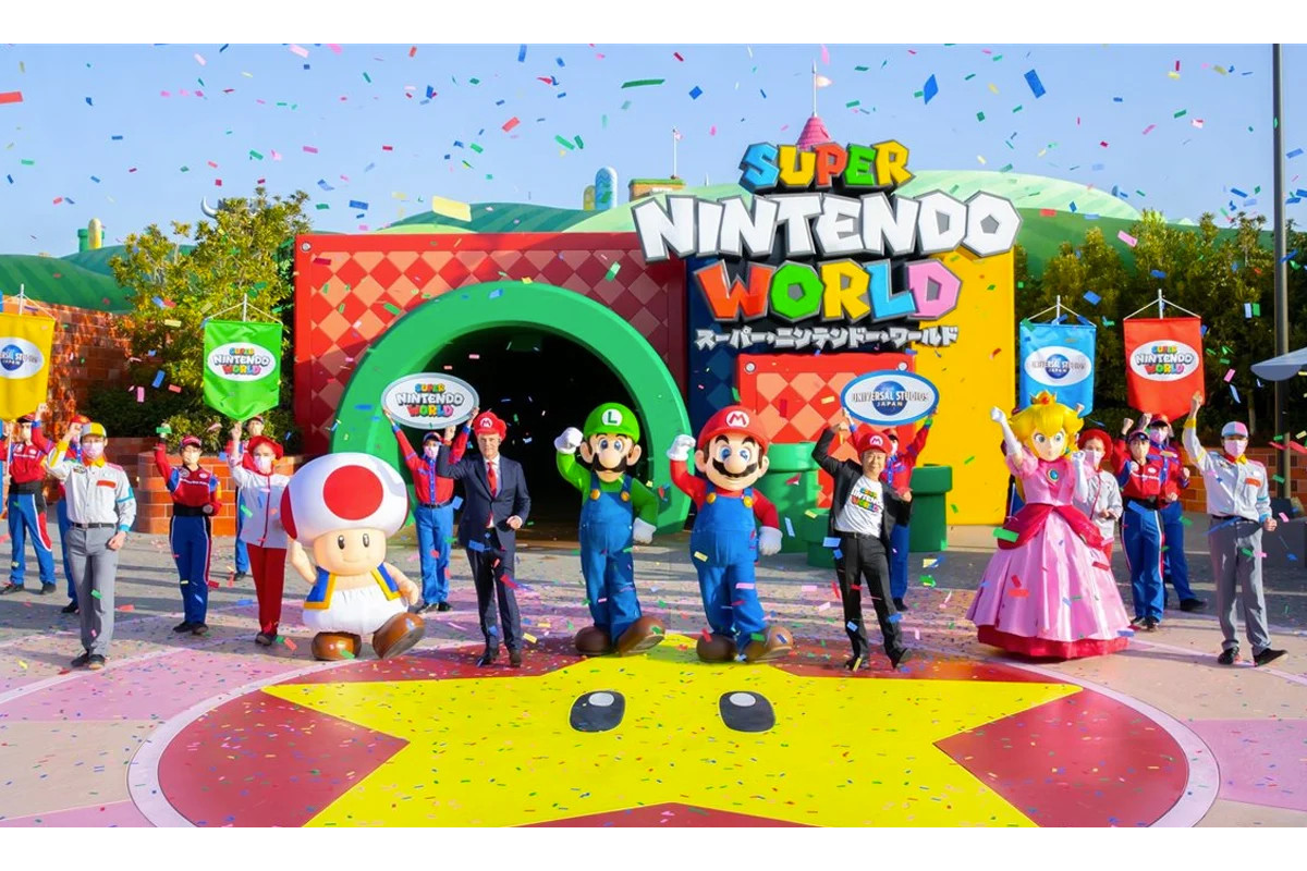 Nintendo inaugura parque temático do “Super Mario”