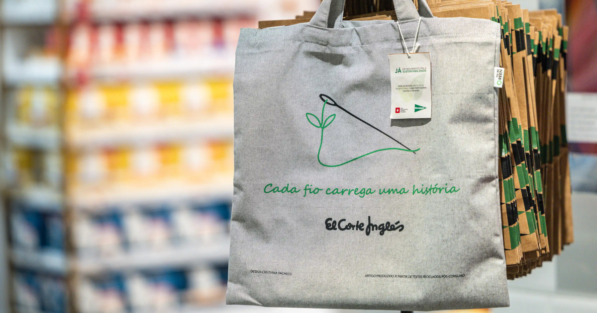 El Corte Inglés cria “Sacos Solidários” para apoiar a Liga Portuguesa Contra o Cancro