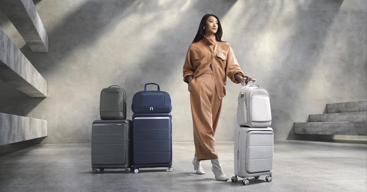 Samsonite reinventa a mala com o lançamento da coleção Paralux