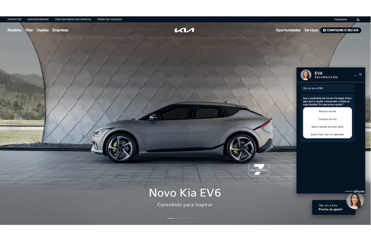 Kia diz ‘olá’ à EVA