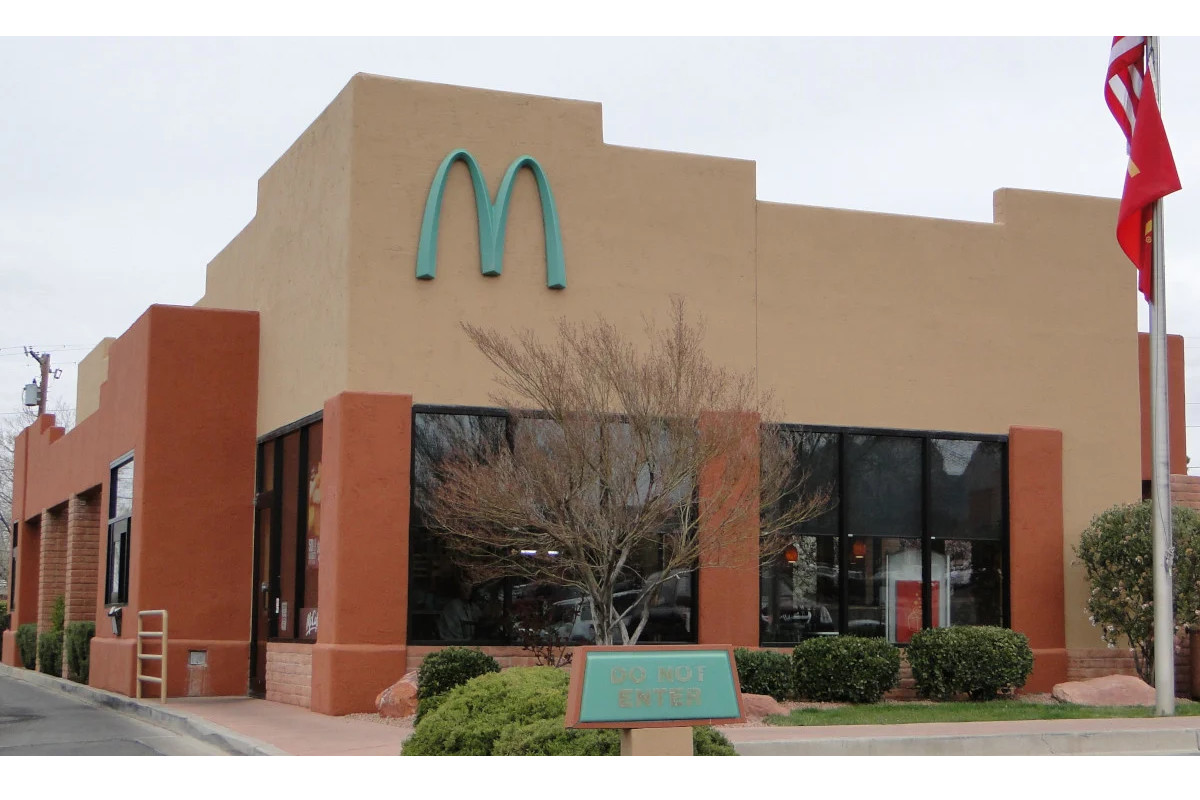 No Arizona os arcos da McDonald’s não são amarelos