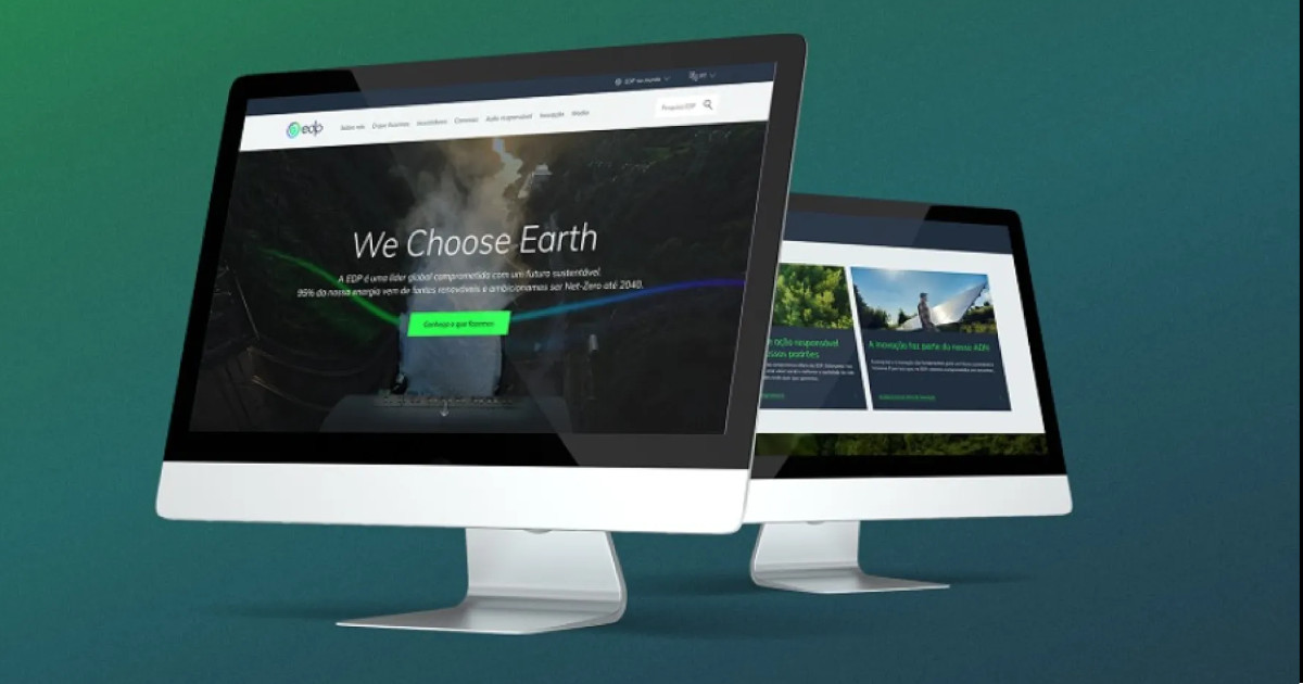 EDP lança novo site global com medidor de pegada de carbono