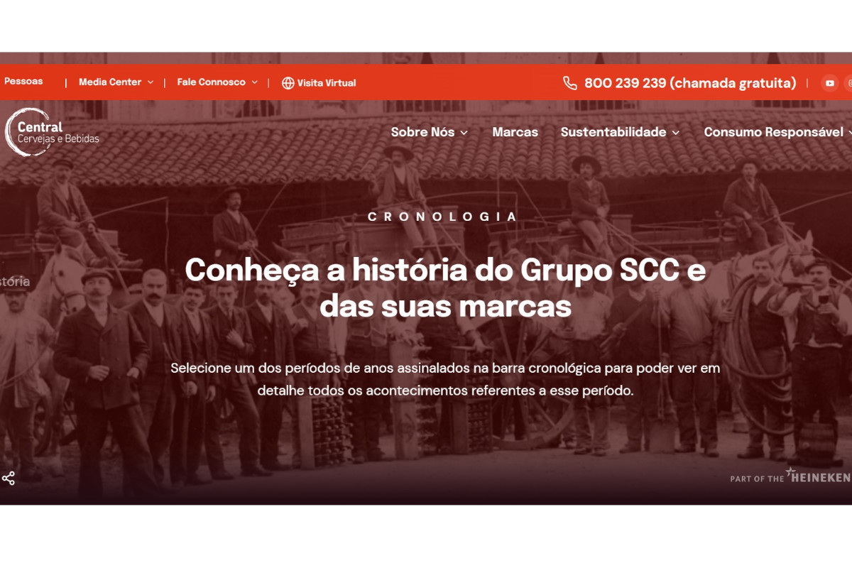 Central de Cervejas mais próxima no digital com novo site