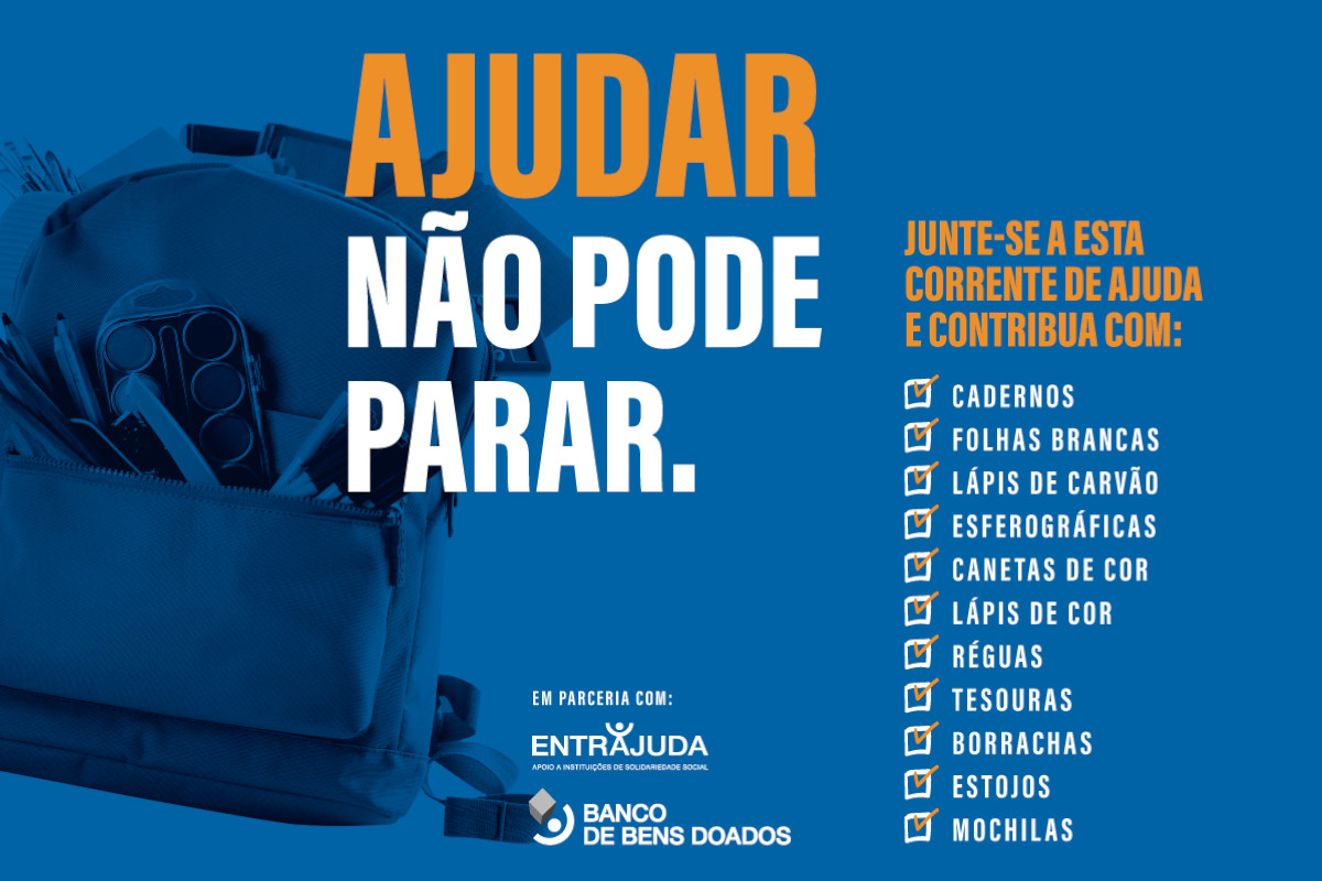 Sonae Sierra quer angariar material escolar para crianças