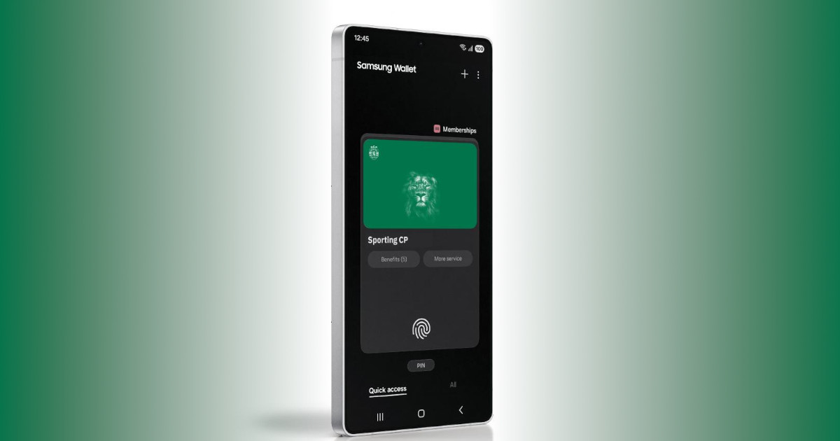 Sporting CP é o primeiro clube no mundo a integrar a Samsung Wallet