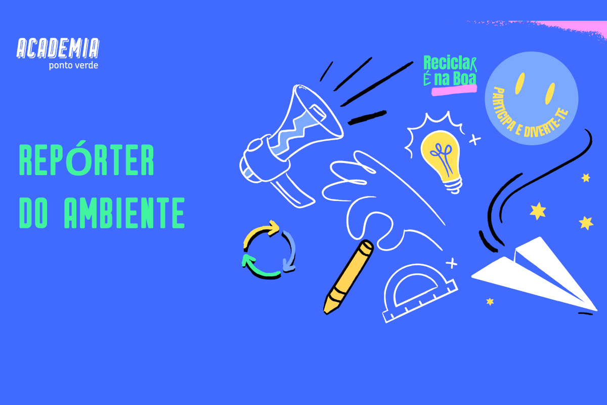 Academia Ponto Verde desafia alunos a serem “repórteres do ambiente”