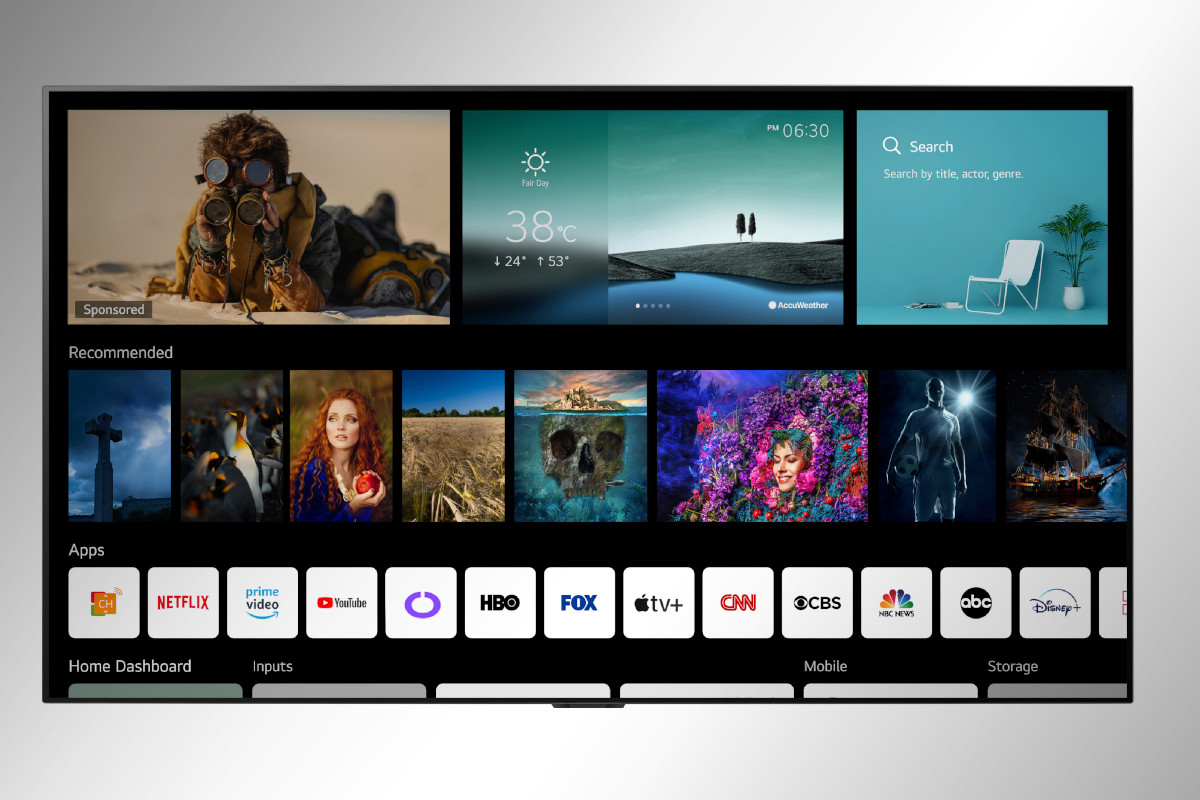 OPTO chega às Smart TVs LG