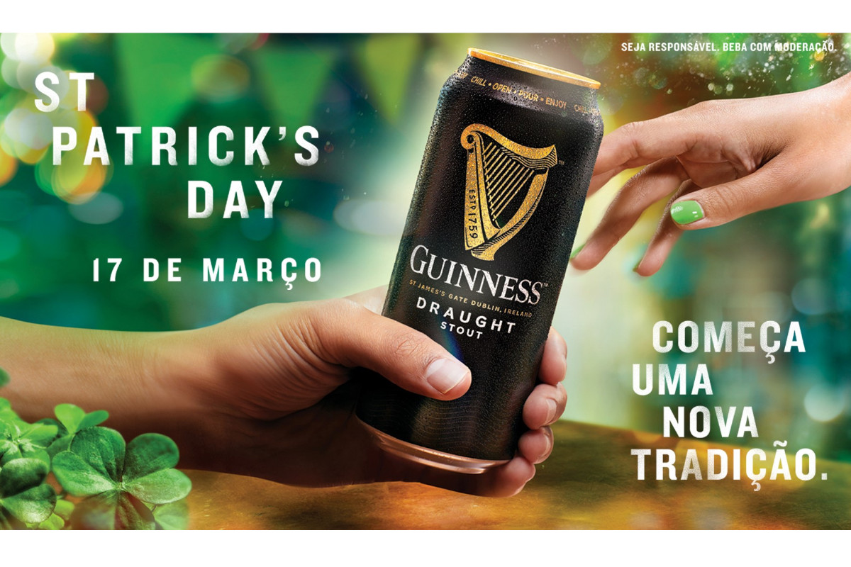 Guiness celebra o Dia de St. Patrick