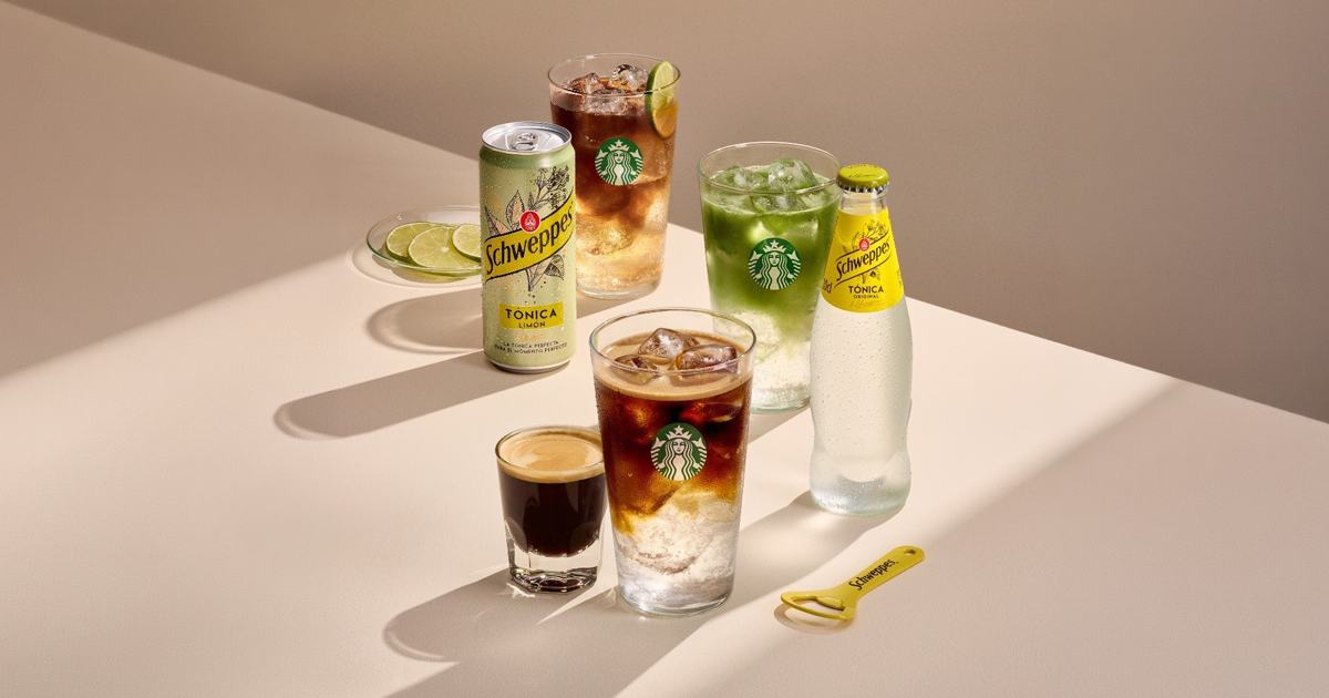 Starbucks junta café, água tónica e gelo para refrescar o verão
